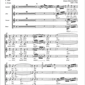 Wachet betet betet wachet BWV70 Jetzt Kaufen