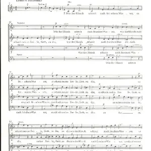 Angebot Wie der Hirsch schreit op.42 Psalm 42