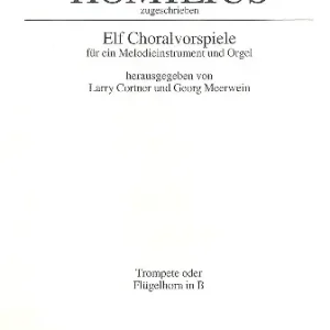 11 Choralvorspiele für ein Kracherpreis
