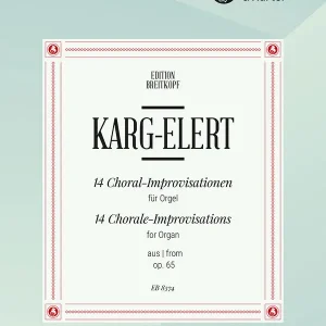 14 Choral-Improvisationen aus op.65 Garantierte Lieferung