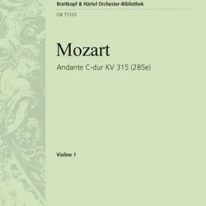 Andante C-Dur KV315 Kostenfreie Lieferung