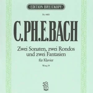 2 Sonaten, 2 Rondos und 2 Fantasien WQ59 Billig