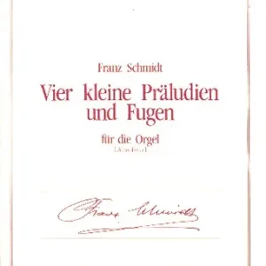 4 kleine Präludien und Fugen Preisreduziert