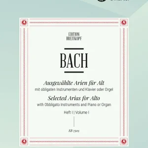 Ausgewählte Arien Band 1 Highlight