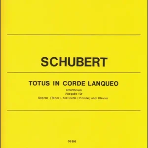 Totus in corde lanqueo op.46 D136 Preisreduziert