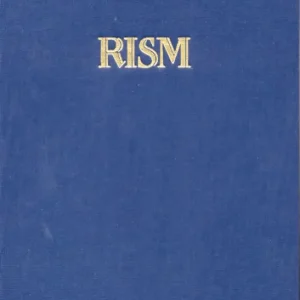 : Internationales Quellenlexikon der Musik (RISM). Serie A/I Einzeldru Sonderangebot