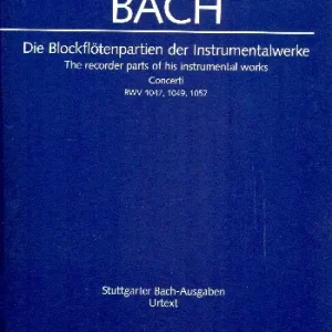 Die Blockflötenpartien der Instrumentalwerke Preiswert