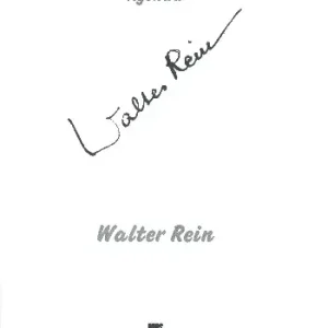 Beliebt Agenda Walter Rein Werke für Gesang und/oder Chor