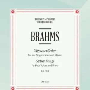 Zigeunerlieder op.103 Sofort Bestellen